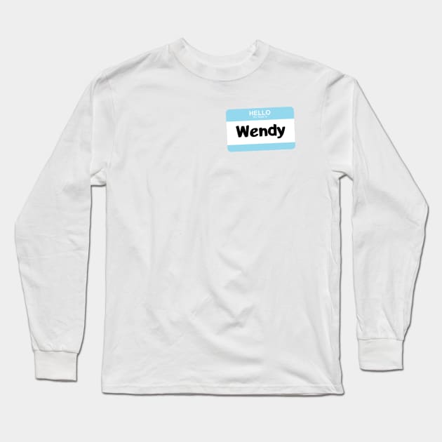 My Bias is Wendy Long Sleeve T-Shirt by Silvercrystal